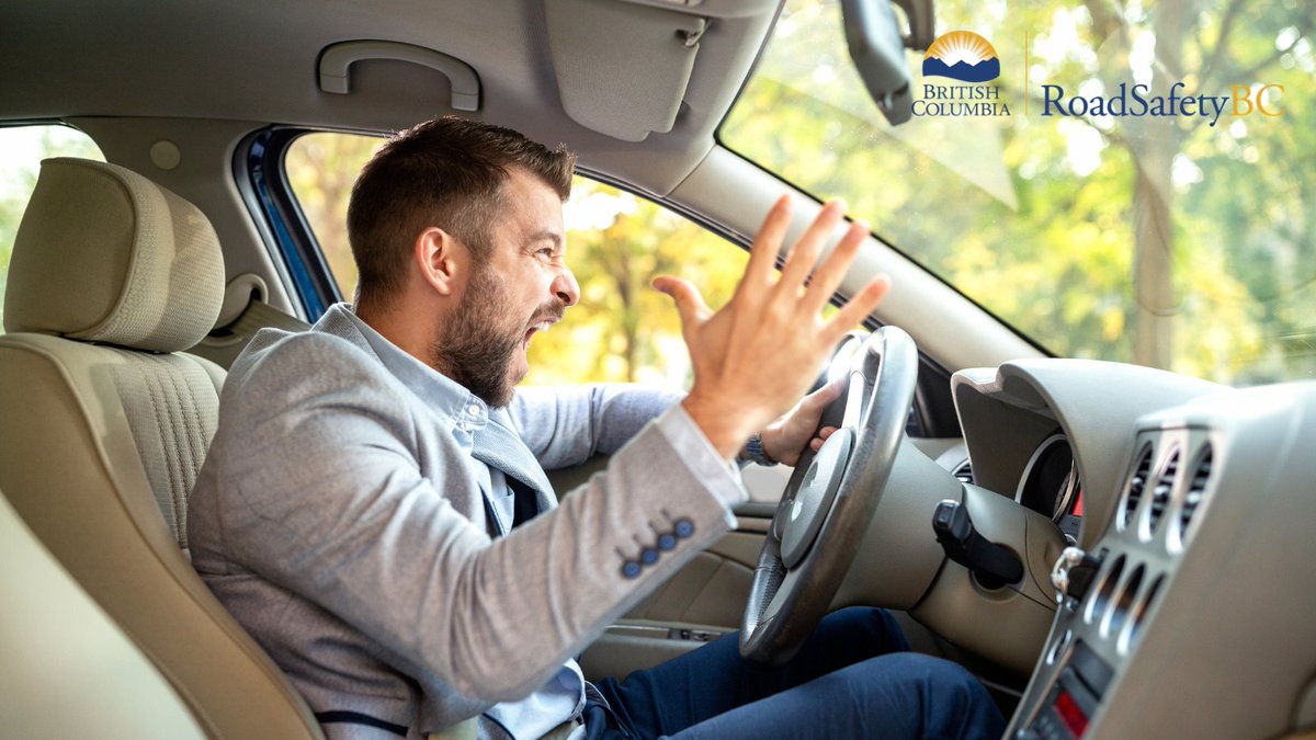 RoadSafetyBC's tweet image. Avoid aggressive driving behaviors. Keep calm, be patient, and respect other road users. Let&apos;s foster a culture of courtesy and safety on the roads. #AggressiveDriving #SafeDriving