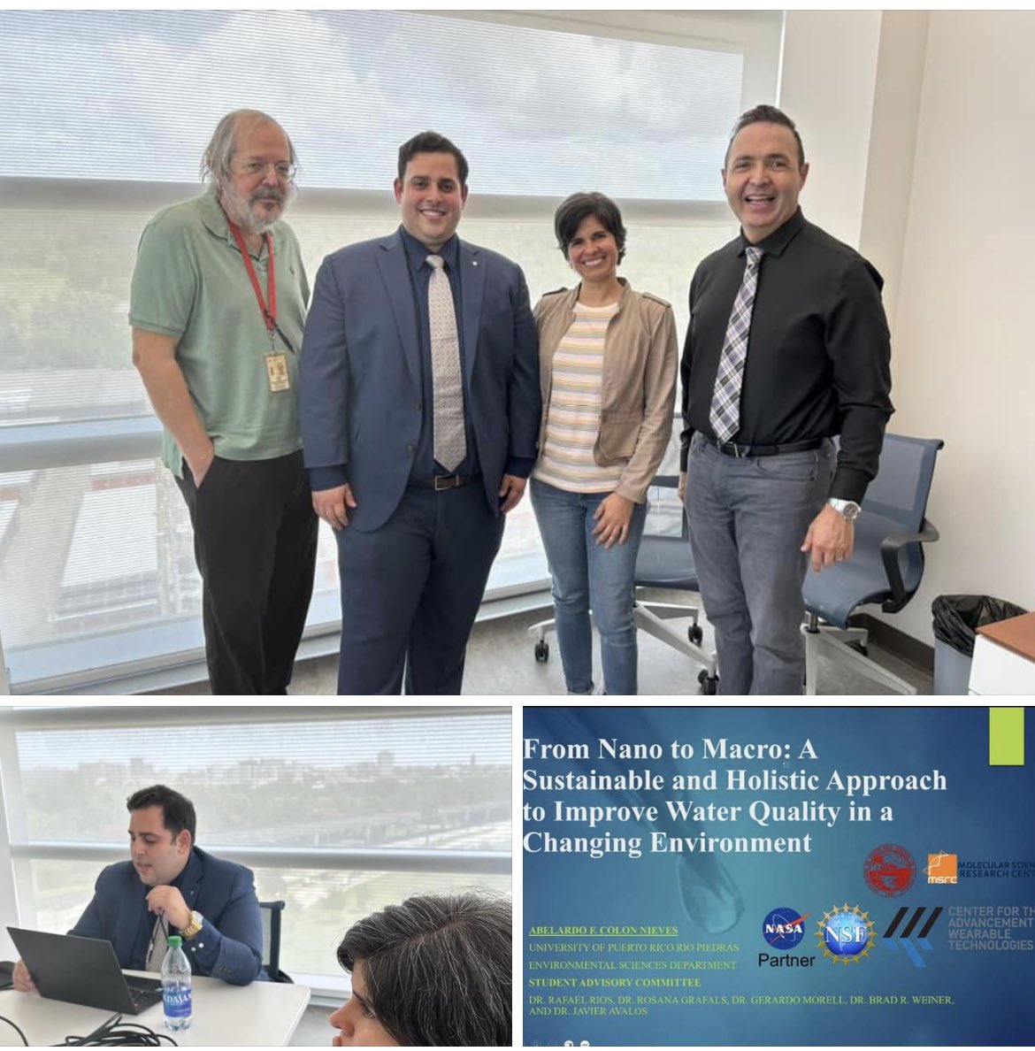 GerardoMorellPR's tweet photo. Excellent work by Abelardo Colón in his successful PhD Dissertation in Environmental Sciences from UPR Río Piedras. Congrats!
@nasa_pr https://t.co/ERcgTuiPBM