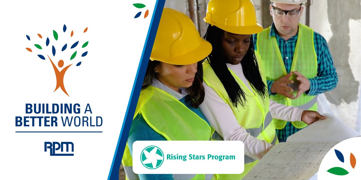 A Look Into a Better World: The <a href="/TremcoRBM/">Tremco Roofing</a> Rising Stars program aims to create sustainable growth in the construction industry by supporting youth in vocational programs and minority and women-owned businesses through mentorship and hands-on education. #RPMJourney