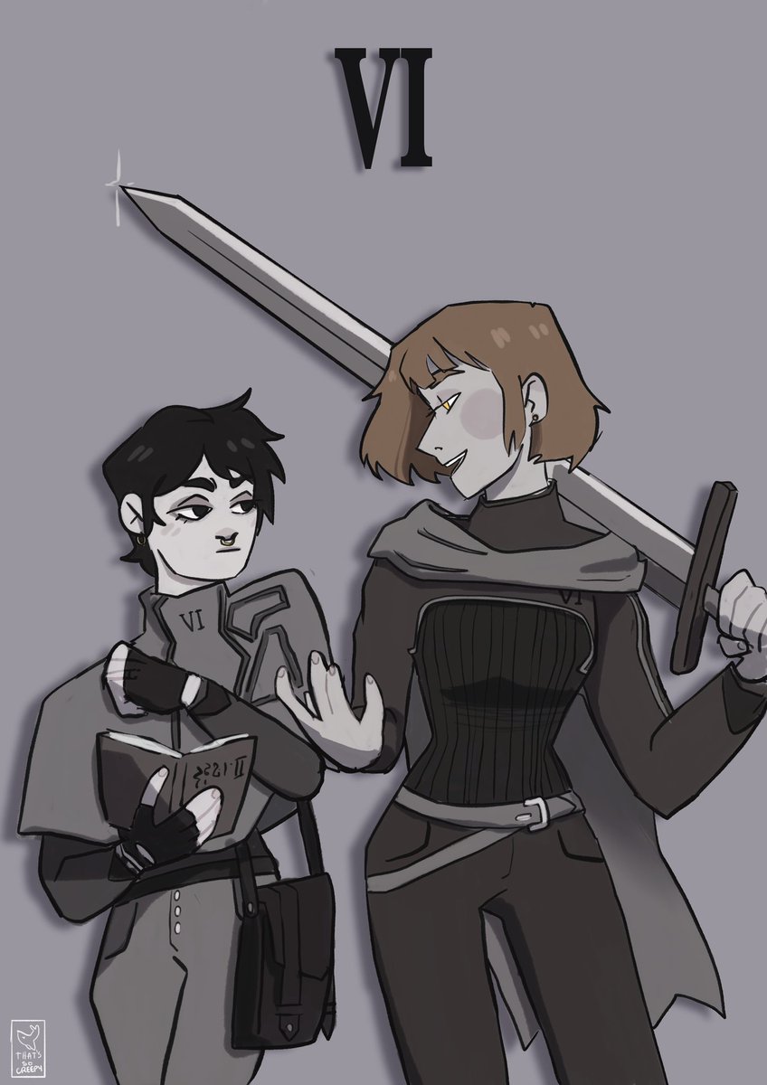 thatssocreepy_'s tweet photo. Since I learned that @GriddleHarkWeek exists  10 h ago, I will be posting about it with a 24 h delay, Thank you. 
Day 1: House swap
Guess what Gideon is trying to explain to Harrow

#tlt #griddlehark #GriddleharkWeek #gideontheninth https://t.co/idVIJlYJBV