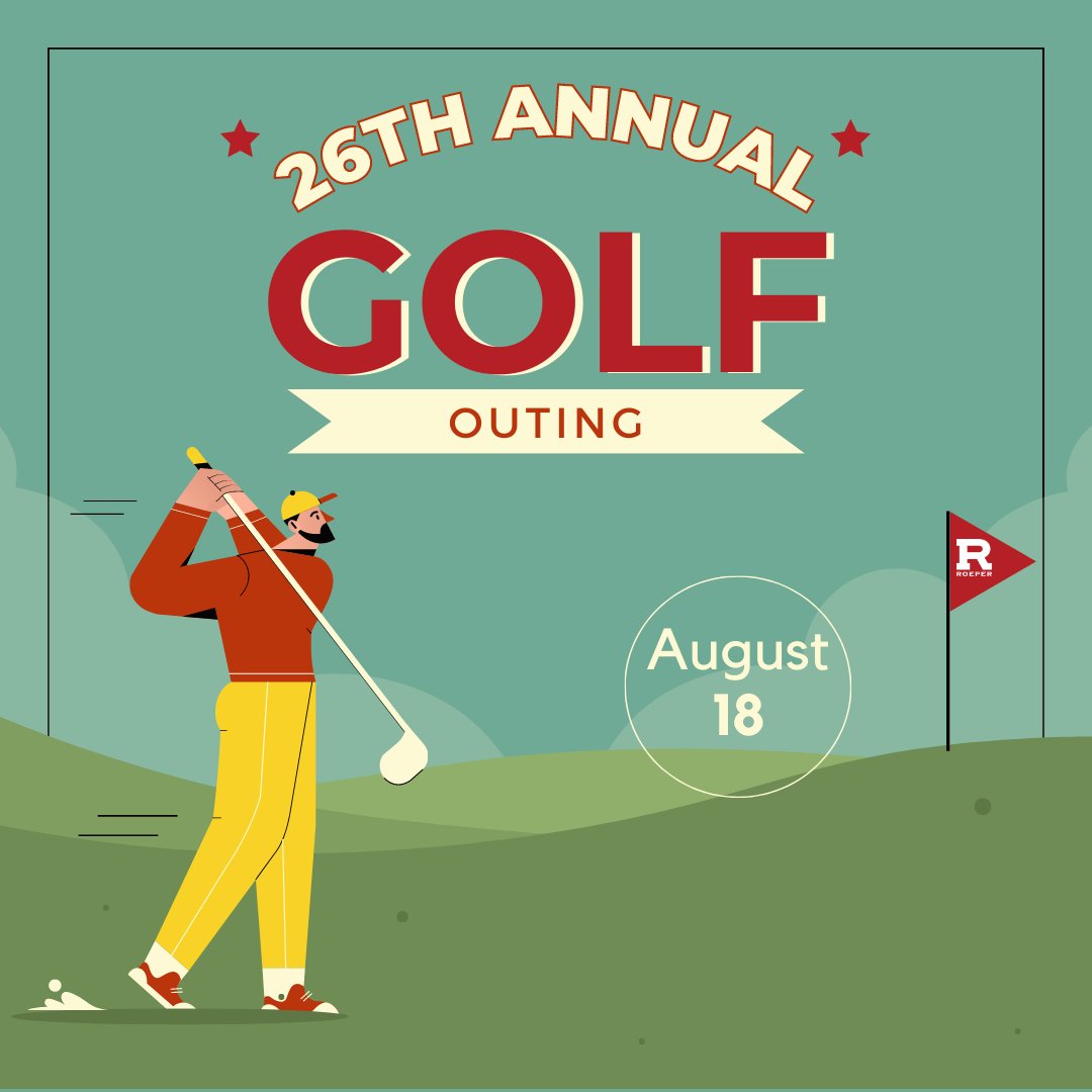 There will be good times as par as the eye can see at The 26th Annual Roeper Golf Outing on Friday, August 18! ⛳️

The registration deadline is August 11. Learn more here: bit.ly/3qZ12CN

#GolfOuting #MichiganGolf #Roeper