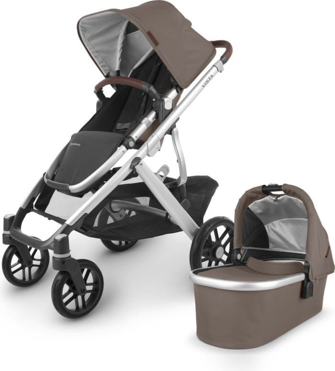 This convertible #stroller system designed for easier maneuvering includes a bassinet, toddler seat, rain and bug shields. The bassinet features a vented base and canopy along with a perforated pad for breathability, keeping #baby cool and comfortable. shopstyle.it/l/bY9WB #ad