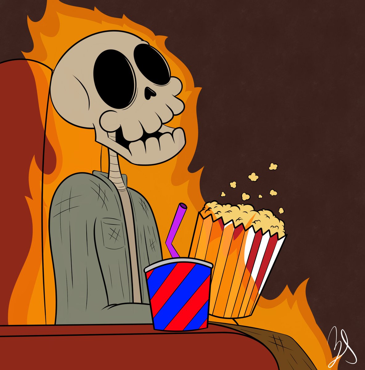 Picture of me in the front row of #Oppeneheimer