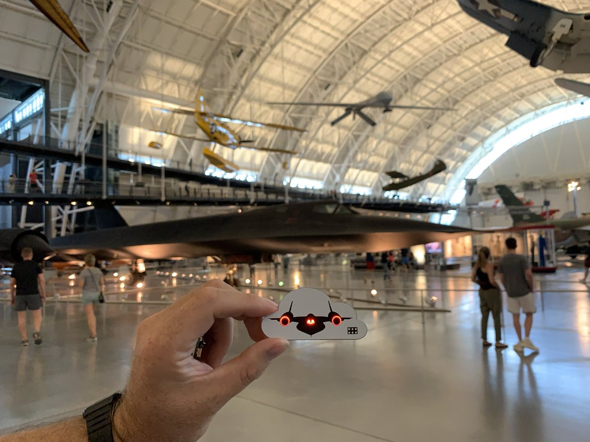 One is a lot faster than the other!
#badgelife
<a href="/SecureAerospace/">Aerospace Village</a>