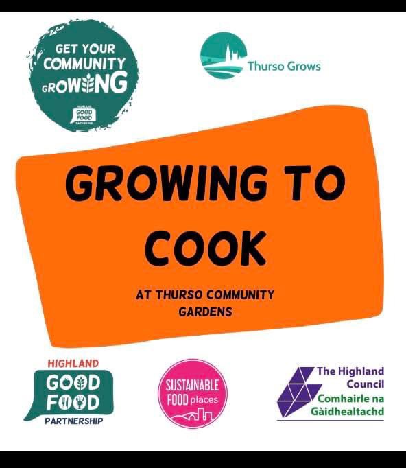 We are very excited to be part of this workshop hosted in collaboration with @highland_food on 18th August, at our community gardens, aimed at community projects & gardens who want to engage more people in exploring and educating with food! More info here: eventbrite.co.uk/e/growing-to-c…