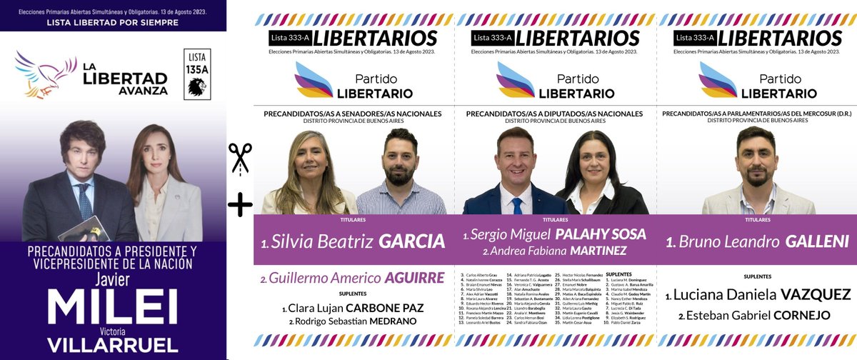 BLibertarios's tweet photo. #HacelaCorta #VotaPartidoLibertario #Lista333
MILEI PRESIDENTE 2023 + PARTIDO LIBERTARIO PBA
@JMilei @LibertariosBA https://t.co/F3jE8gtTY2
