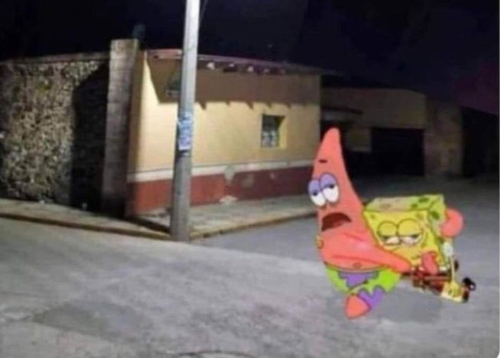 Mi compa y yo a las 3 am, regresando de “algo tranqui”