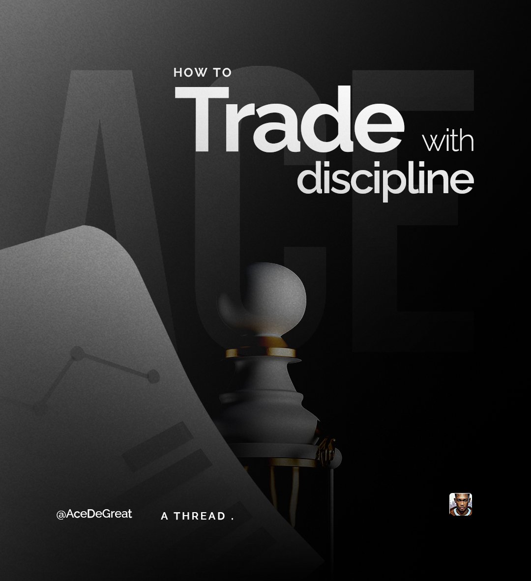 I talked about discipline on a space yesterday and I just thought I should write a thread on👇👇

How...