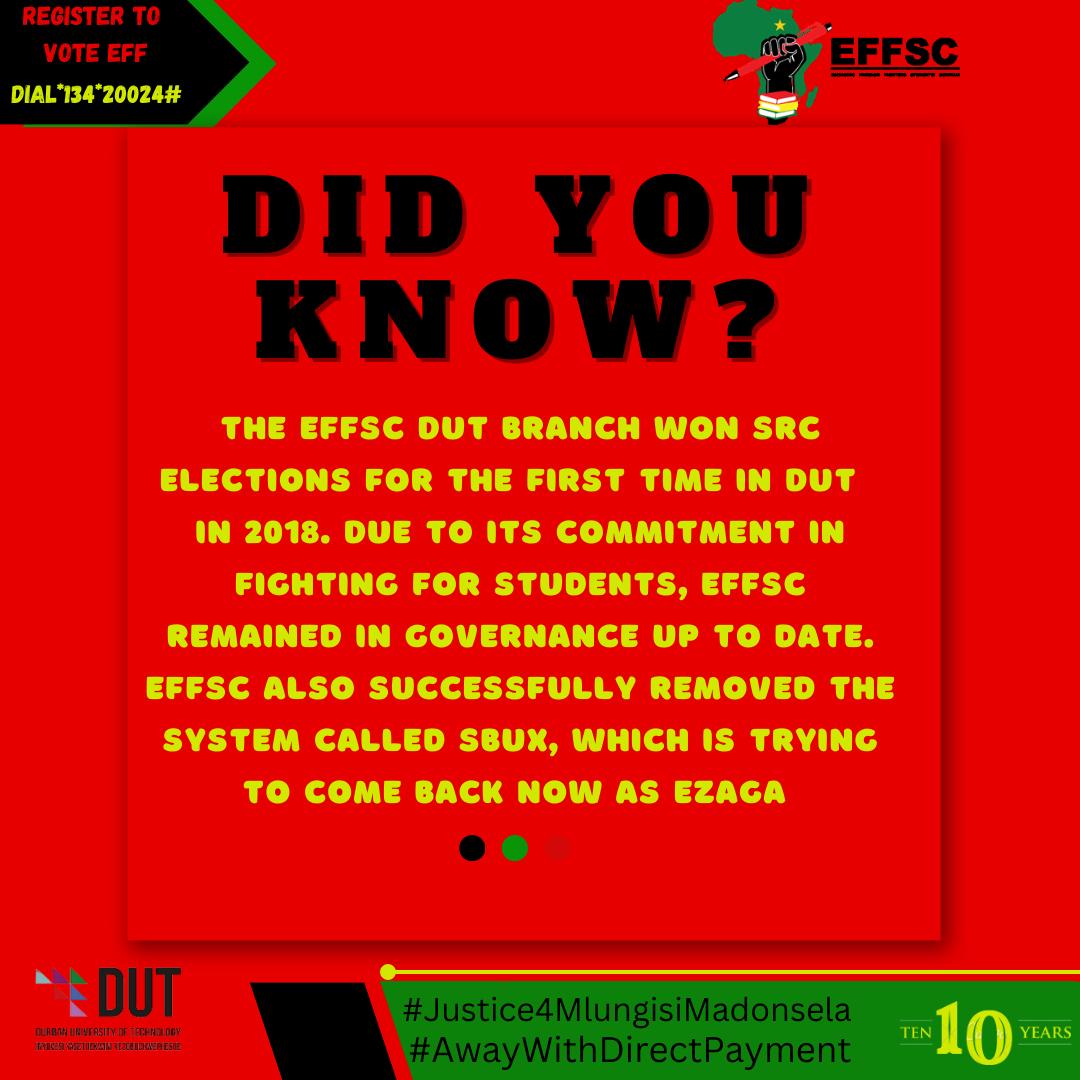 ndalovgumede's tweet photo. #2024Elections
#EFFStudentCommand
#IshumiLeminyaka https://t.co/DoLsQFy58M