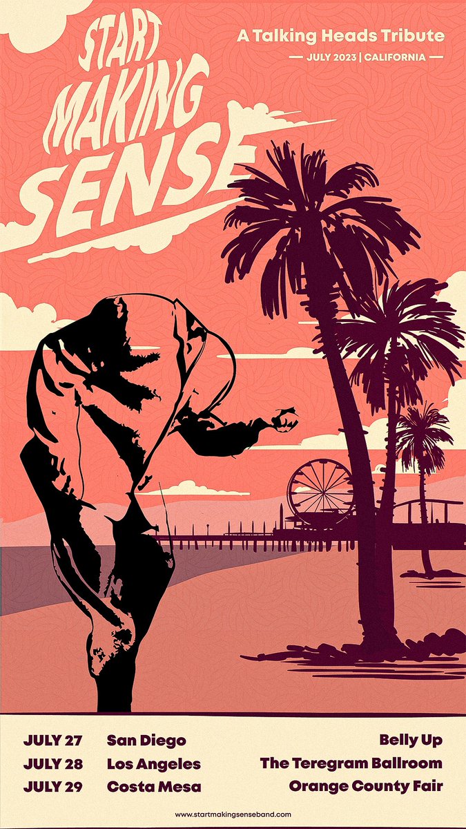 StartMakinSense's tweet image. This week!!!

7/27- @BellyUpMusic San Diego
7/28- @TeragramLA Los Angeles
7/29- @ocfair Costa Mesa

#startmakingsense #talkingheads #bellyup #sandiego #losangeles #teragramballroom #ocfair #costamesa