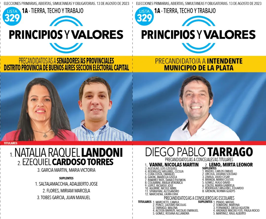 pyvsedelp's tweet photo. ¡VOTÁ PERONISMO DE VERDAD!

Moreno Presidente
Cristina Moreno Diputada Nacional
Cardozo Torres Senador Provincial
Tárrago Intendente
Vanni Concejal

Guillermo Moreno Presidente 2023
Hagamos Argentina grande otra vez
HAGOV
Principios y Valores
PyV https://t.co/9JiDBJo4jB