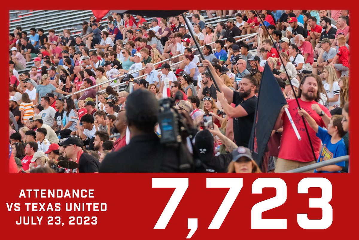 You’ve done it again Little Rock! Breaking a record that you set just days before!

#UpTheStags | #path2pro | #ArkansasClub