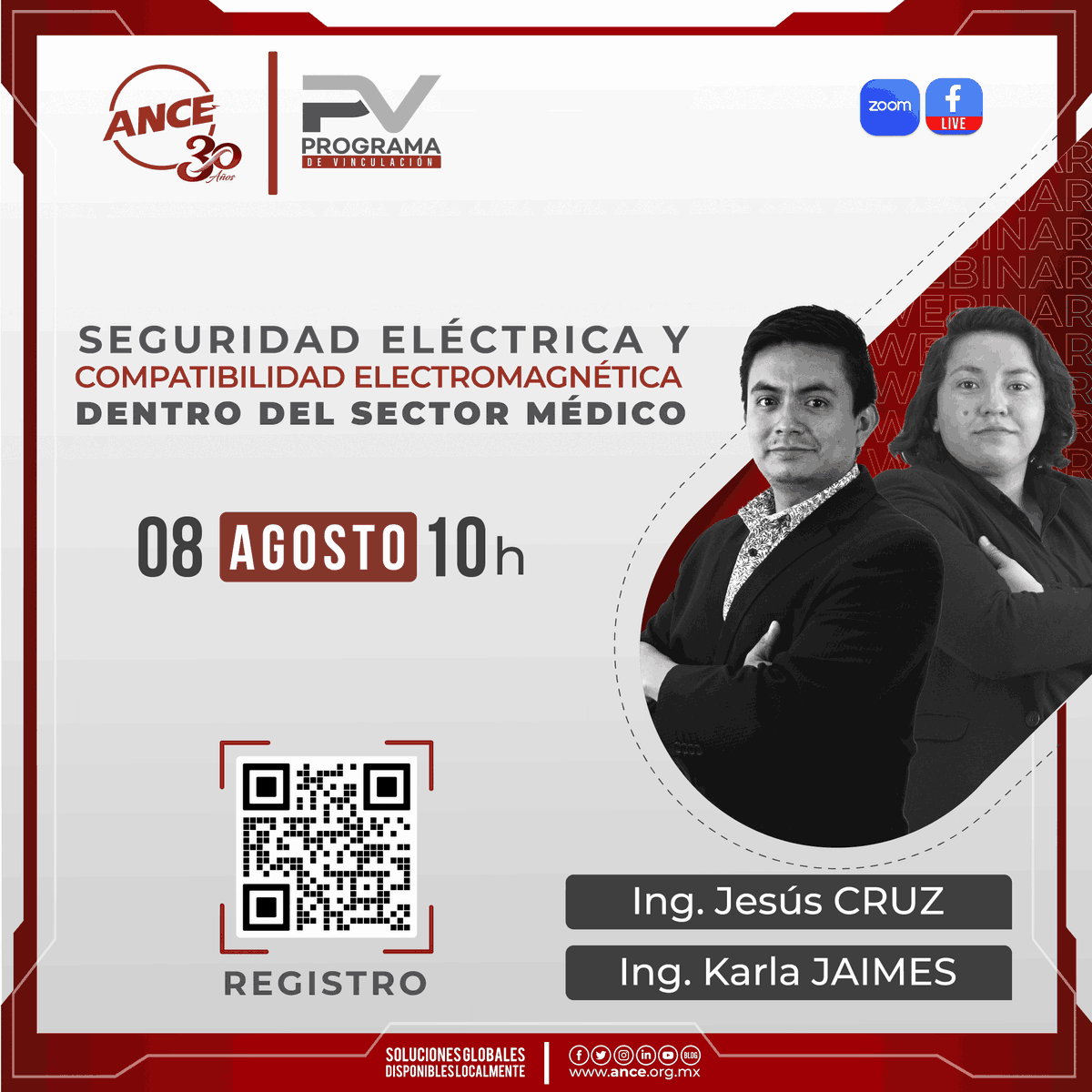 ANCE_MX's tweet photo. Acompáñanos al #webinar sobre compatibilidad electromagnética para dispositivos médicos y descubre varios puntos relevantes y la importancia de evaluar dichos equipos. Aparta tu lugar ahora mismo, registrándote en el siguiente link. 👇 
https://t.co/siU9Yt6gyW https://t.co/Lq8vfE0ihI