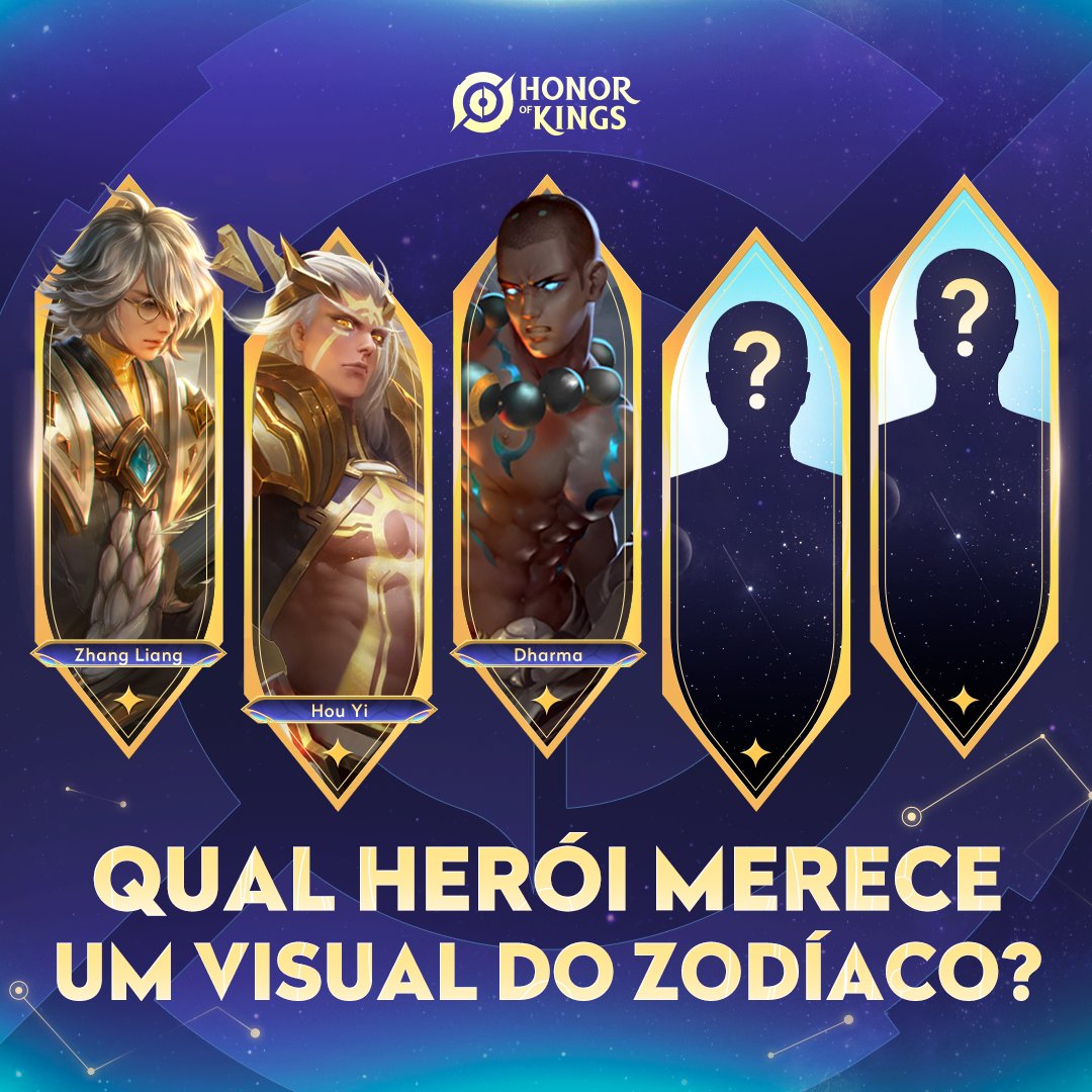 Honor of Kings Brasil on X: Sabemos que você estava aguardando