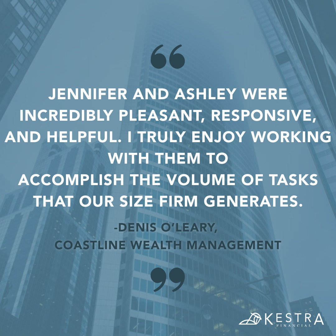 Shout out to Licensing &amp; Registration Analysts Jennifer Jackson and Ashley Webb for empowering Denis O' Leary and the team at <a href="/CoastlineWealth/">Coastline Wealth</a> with the resources needed to succeed, and for providing him with a personalized experience. 

Kudos to you both! 👏
