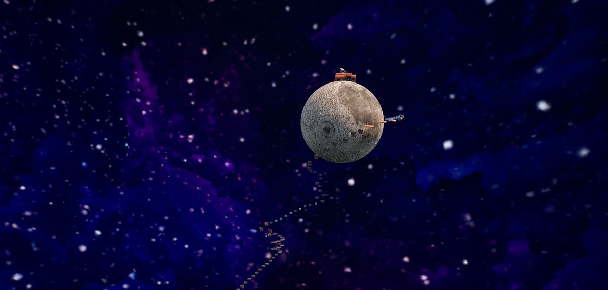 Metaskins_'s tweet photo. Blast off to victory and reach for the stars ✨ 💫
Only up to the Moon 🌝 now in Fortnite with the island code (2744-3200-3655) Are you ready to defy gravity and soar higher than ever before? ☄️🎮✨ #FortniteCreative #fortnitecreativecodes https://t.co/tdoDCjreTN