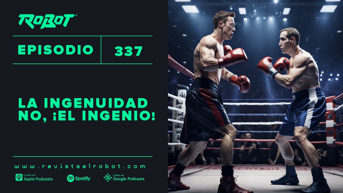 revistaelrobot's tweet photo. En el episodio 337 de Robot hablamos de Threads, de la influencia de la originalidad, las series que estamos viendo, más los tips de @johep. Lo escuchas donde sea que escuches tus podcasts, en YouTube y en el link de la bio. https://t.co/JN04q8jEIC https://t.co/kjrz93QUW7