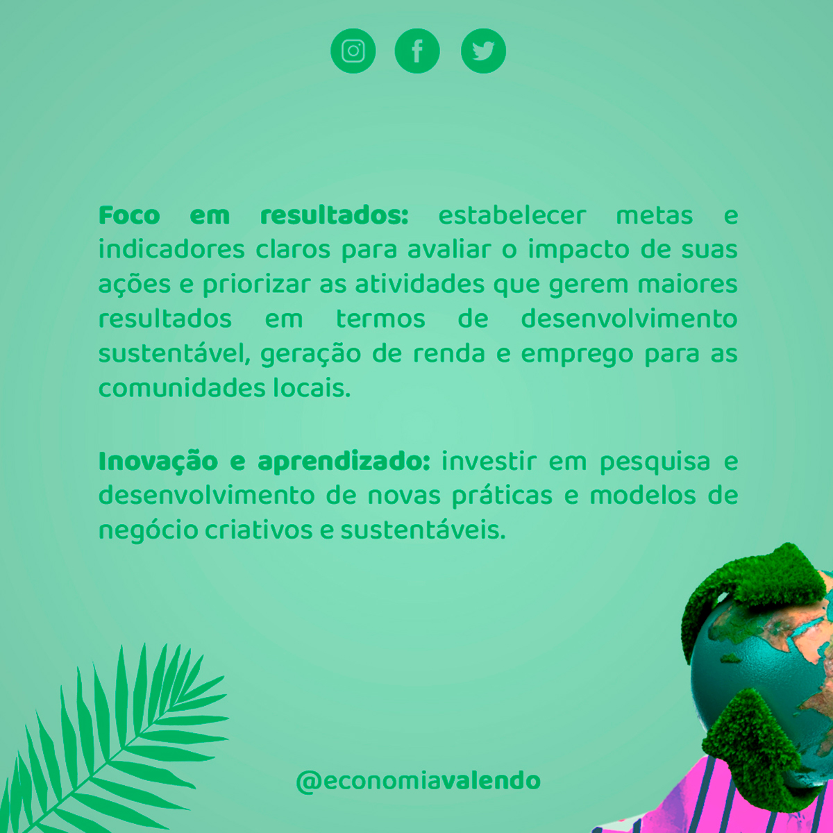 economiavalendo's tweet image. Vamos conhecer as intenções estratégicas da OSC Valendo Economia Criativa da Amazônia para seus projetos, atividades e ações na Amazônia Legal.
1.2..3... VALENDO!
#3setor #terceirosetor #economia #economiacriativa #economiacircular #economiasolidaria #inovacao #empreendedorismo