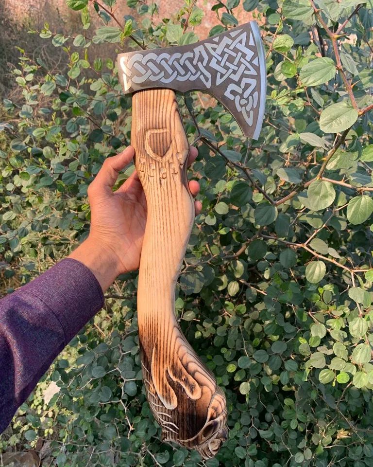HotSteels's tweet photo. Handmade Carbon steel axe
#knifemaker #knifelover
#knifeskills #knife #knifecollection #knifepics #knifeart #knifelife
#messer #damascusknife
#huntingknives #campingknife #campinglife #fishhunting #outdoorlife #fishing #sales #huntinglife #giftideas https://t.co/A3hoLPDaCA