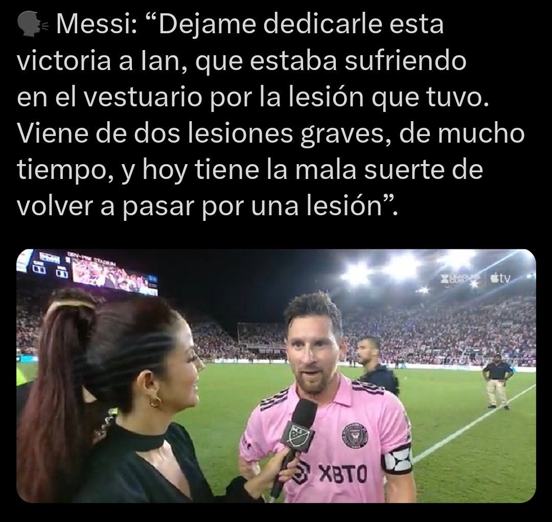 Prodedeltw's tweet photo. En la semana, Messi le dedicó el gol y la victoria porque venía sufriendo.  Hoy tomó el mejor camino y se une al PDT 2.0.

¡𝐁𝐈𝐄𝐍𝐕𝐄𝐍𝐈𝐃𝐎 @ianmo__! https://t.co/VWk5HtsJYo