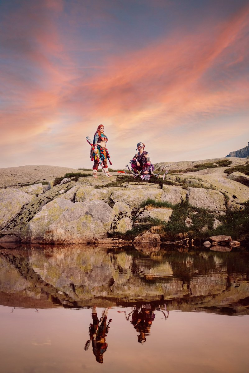 We went to the Gotthardpass to make some Horizon Zero Dawn pictures! Looks straight out if the game, right <a href="/Guerrilla/">Guerrilla</a> 👀 

Model: danii_marvelous &amp; Liods (in IG)