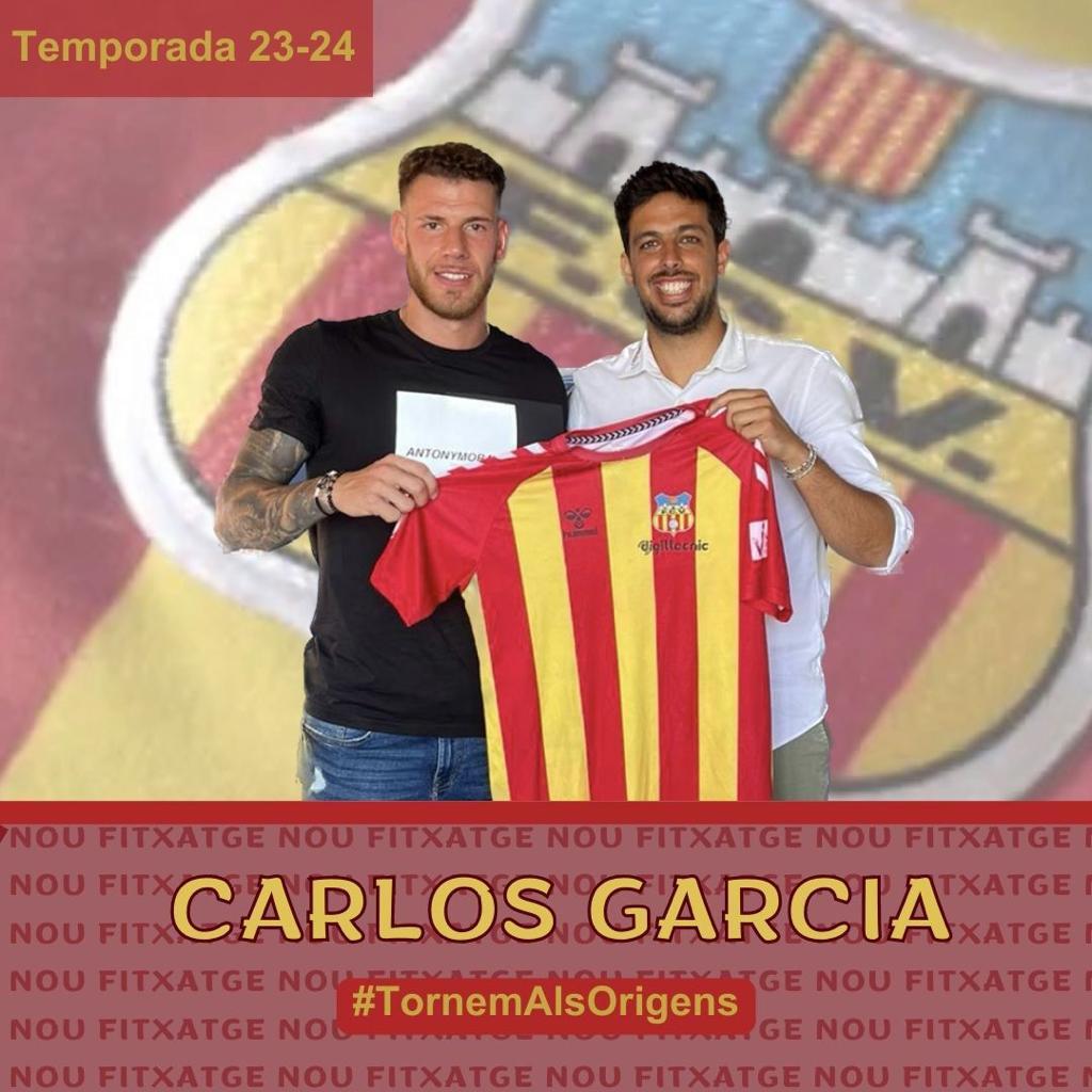 FCVilafranca's tweet photo. ✅ NOU FITXATGE 23-24 🔴🟡

Carlos García, rapidesa i contundència per a l'eix de la defensa.

El central arriba procedent del Santfeliuenc, tot i que la major part de la darrera campanya va jugar-la a les files del Vilassar.

Benvingut!!

#Tornemalsorígens #3RFEF5 @LitosG199 https://t.co/SxTjvzzHXl