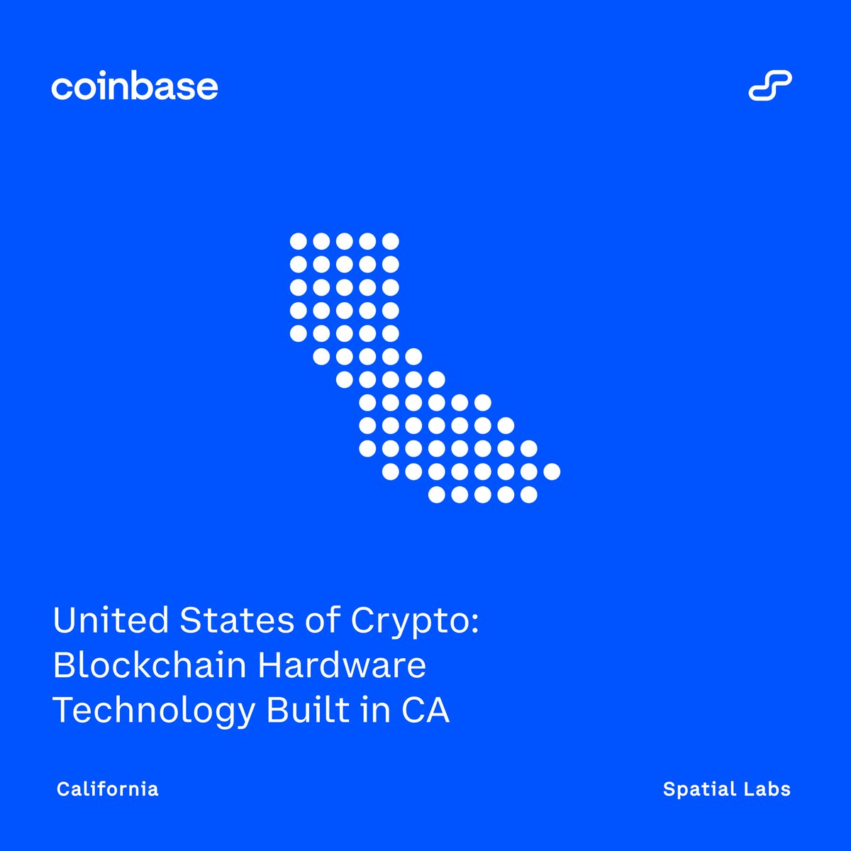 Spatial Labs mission is to make technology a natural extension of the human experience & empower people to create the world they wish to see. It’s great for @spatial_labs to be selected by @Coinbase to represent a new age of Hardware in California. 🔗⬇️ coinbase.com/blog/united-st…