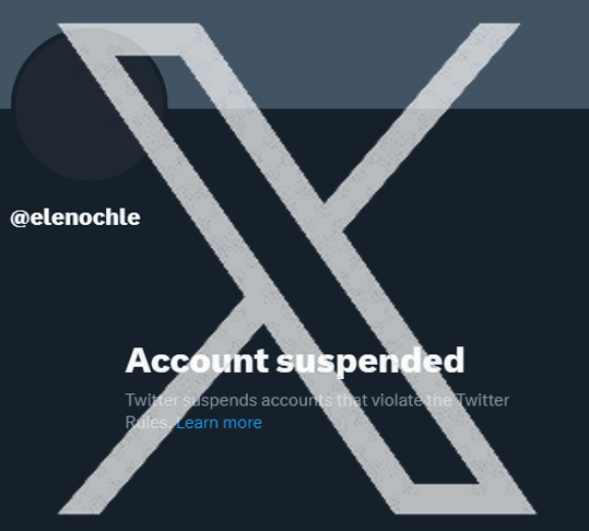 Didn't @elonmusk say he was going to restore banned accounts? Promises made, promises not kept. Still banned. @TwitterSupport 

Welcome to X (Canceled)

@elenochle