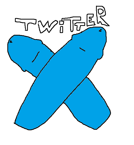 pettingqueen's tweet photo. i want to suggest my logo variant
#TwitterX #X @elonmusk https://t.co/FDRanlS14i