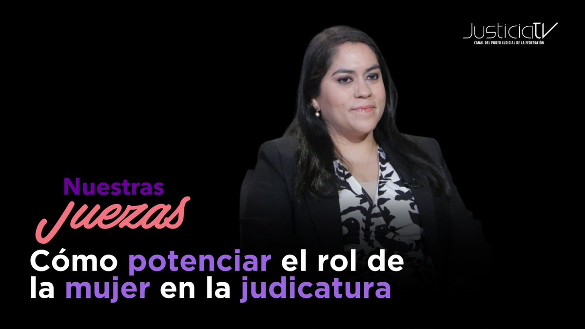 #NuestrasJuezas⚖️| En una entrevista exclusiva para el Canal del #PJF conversamos con: ⚖️Magistrada Monserrat Cid Cabello 🟣Cómo potenciar el rol de la mujer en la Judicatura 🛑acortar.link/A9GvBz