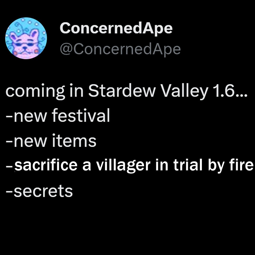 seanie_dew's tweet photo. holy crap, i'm so excited for stardew 1.6 https://t.co/3svOAl9k67