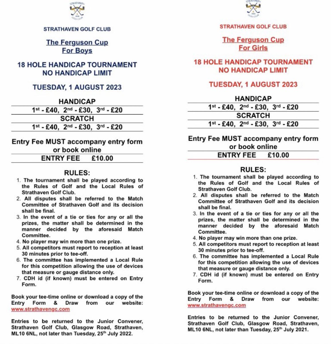 Lanarkshire Golf tweet media