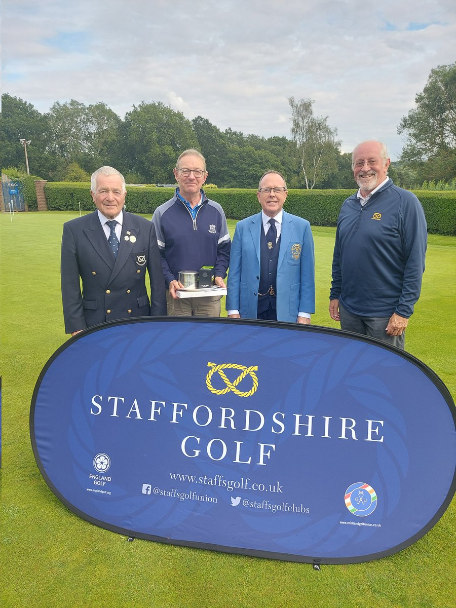 Congratulations to our Senior Champions for 2023 - 

Gross Winner - Mike Deeley 
Nett Winner - Ian Guest 

#teamstaffs 
#staffsgolf