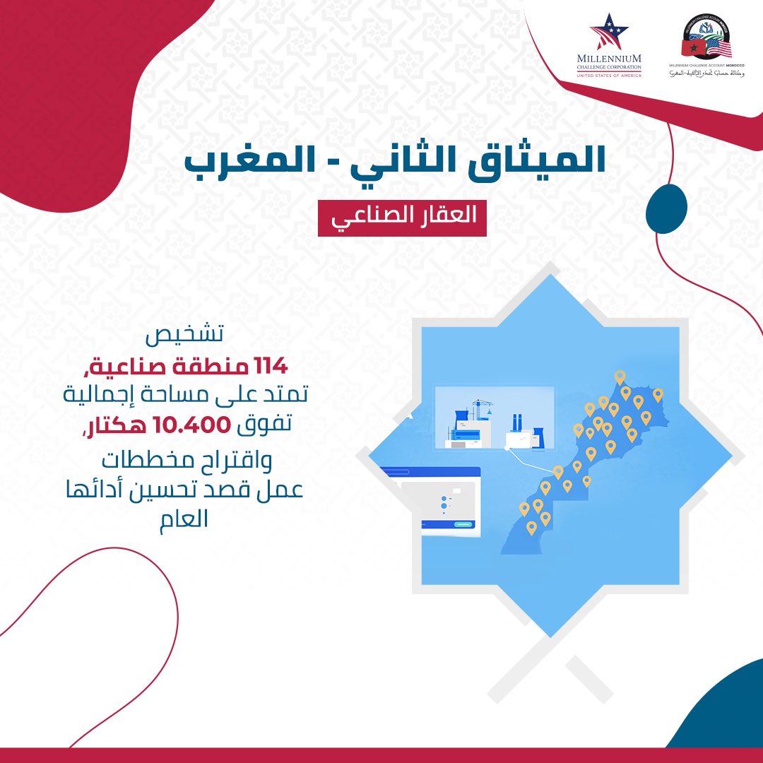 McaMorocco's tweet photo. "اكتشفوا، من خلال هذه الصور، أهم إنجازات نشاط "العقار الصناعي https://t.co/YEfIMOH35P