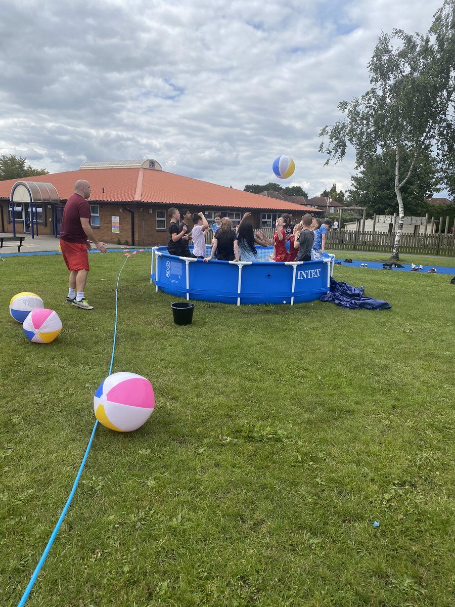 The penultimate day in the year…

Year 6 celebrate the end of their time at Heyes Lane with a shower of success 💦

WHAT A WAY TO FINISH PRIMARY SCHOOL! 

And yes…the staff got in the pool too! We’ll be dry by tomorrow 😂