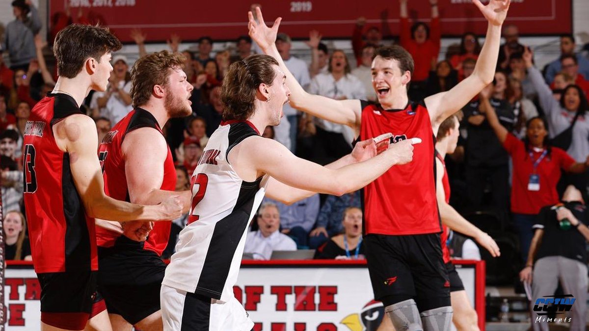 Last April, North Central (<a href="/NCCMensVB/">North Central College MVB</a>) made history by sweeping the CCIW regular season and tournament men's volleyball titles for the first time.

NCC went 25-4 and advanced to the final day of the NCAA season, finishing as Division III runner-up.

It's Monday's #CCIWMoments.