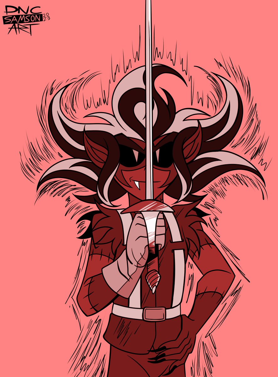 DNCSamsonART's tweet photo. En Garde!๐คบ๐ก#DEVOMBEEZ #MalevolentSamson
The rapier is such an underappreciated weapon. This blade is also easy to thrust your opponent into a kebab. https://t.co/yFB0FVwcNC