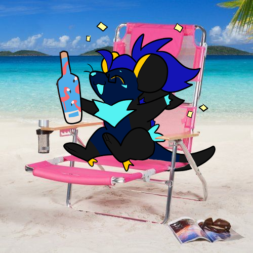 「pasting your sonas into beach photos to 」|tobias 🍃🎐🌱のイラスト