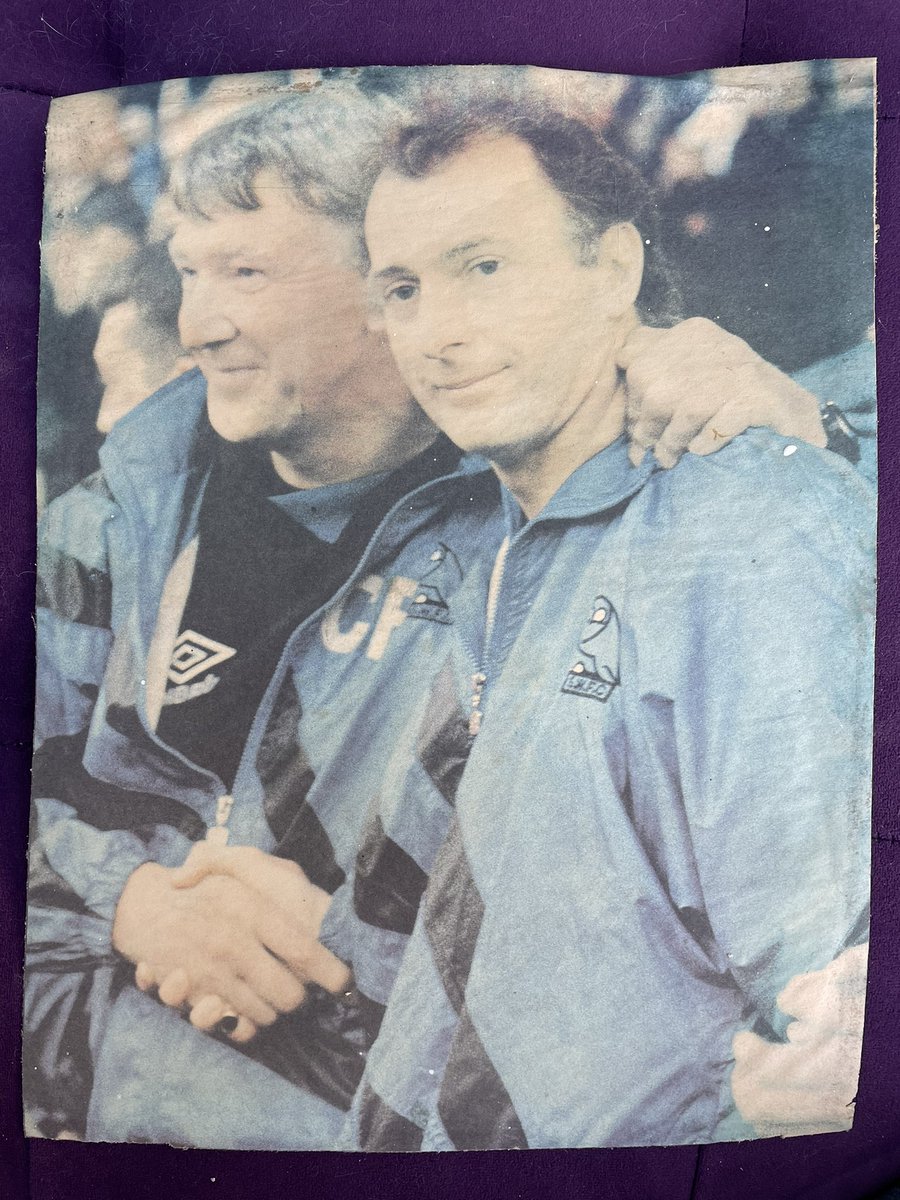 Just going through some old posters from back in the day and had this one on my wall in my late teens. Thanks for the memories Trev RIP. <a href="/swfc/">Sheffield Wednesday</a> #UTO #Trickytrevsbarmyarmy #TrevorFrancis