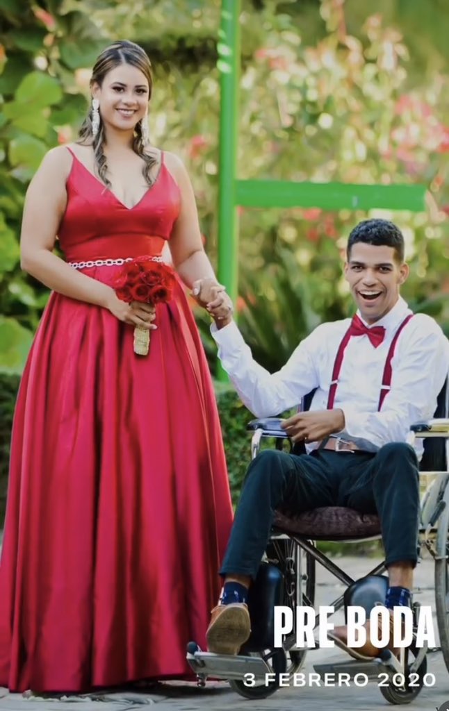 jennife05918454's tweet photo. @ceciarmy Esta pareja están juntos desde la adolescencia, él tuvo un accidente y quedó paralizado y ella jamas lo ha abandonada , hay algunas historias fantásticas conozco 2 https://t.co/tW3yg0hTLx