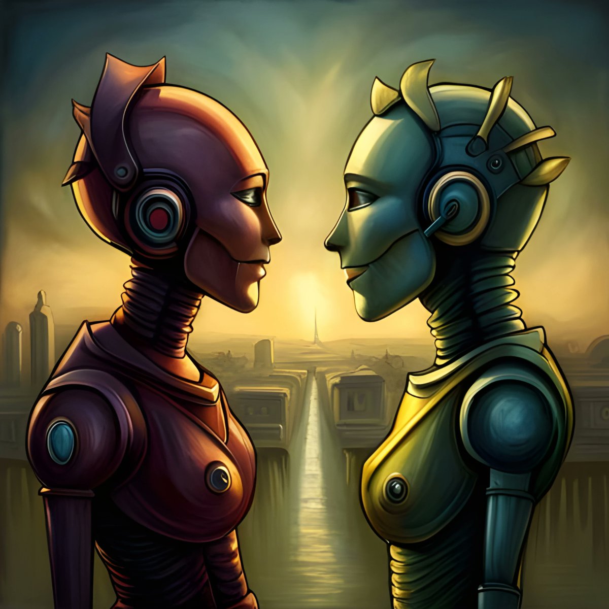AGartworks's tweet photo. Robotoid Couple #10
https://t.co/lnFuBprYYy
#NFT #NFTs #SolanaNFT #SolanaArt #RobotArt #DigitalArt #RobotoidCouple #Robotoids #NFTCommunity #NFTcollectors https://t.co/Wxbrmkc30T