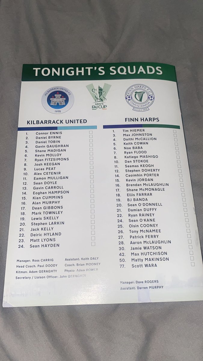 Kilbarrack United FC tweet media