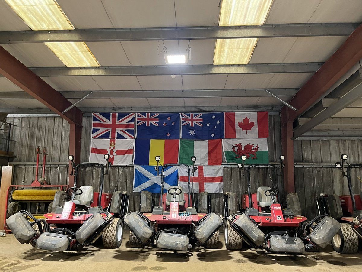 Everything is now coming together for the <a href="/AIGWomensOpen/">AIG Women’s Open</a> We have an incredibly exciting, busy, thrilling and special couple of weeks ahead and we are all loving every minute <a href="/waltonheath_gc/">Walton Heath Golf Club</a> <a href="/RandA/">The R&A</a> 
#WAWH #majorgolf #thebestplacetoberightnow.