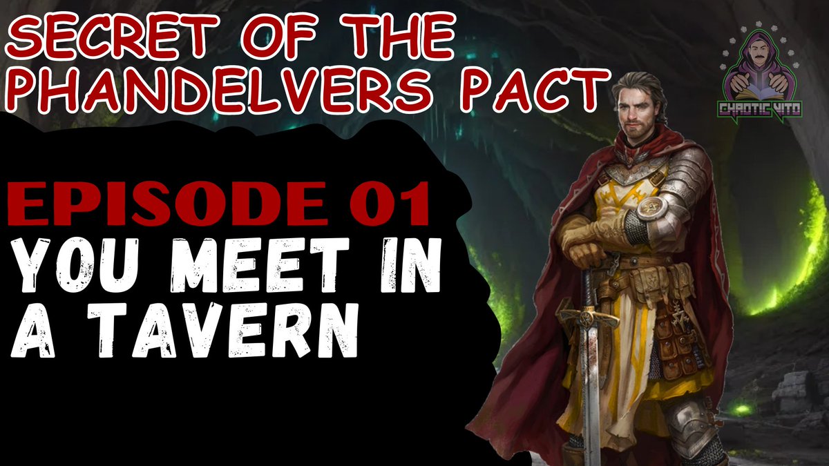 Chaotic_Vito's tweet photo. Listen to "D&amp;D LIVE | Secret of the Phandelver's Pact Episode 01: You Meet in a Tavern" by Chaotic Vito. https://t.co/nb8YqqrPIK https://t.co/eYofEoTxkF