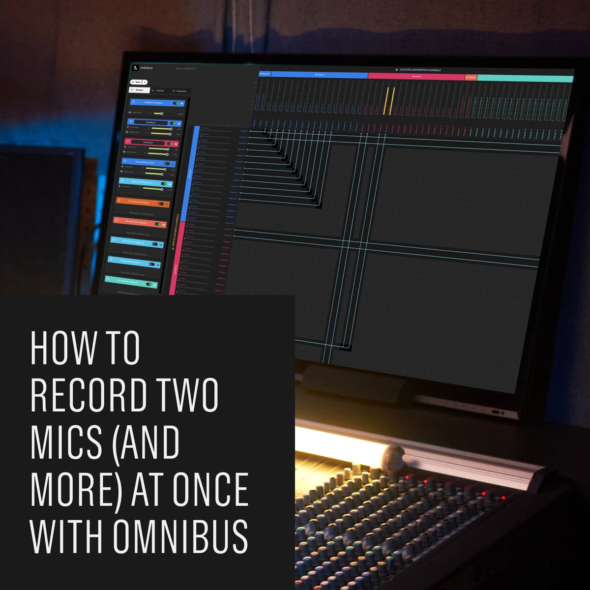 audiomovers's tweet photo. Thanks to the newly updated OMNIBUS 2.0, you can now utilize hardware and virtual inputs from any audio device connected to your Mac. 

Learn more: https://t.co/OX25SctLPT

#Audiorouting #Audio #ProAudio #Audiomovers #Podcasting #Producer #Beatmaker #Musician https://t.co/P6XYzN6slv