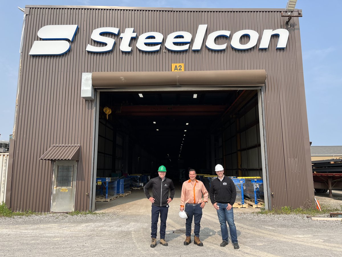 MatSiscoe's tweet photo. A few weeks ago, I had the opportunity to visit Steelcon. Steelcon has TWO locations in St. Catharines and they employ nearly 300 people in our City. Thank you for choosing St. Catharines as home and for promoting economic growth in our community! 

#InvestInStc https://t.co/4evmH9lERR