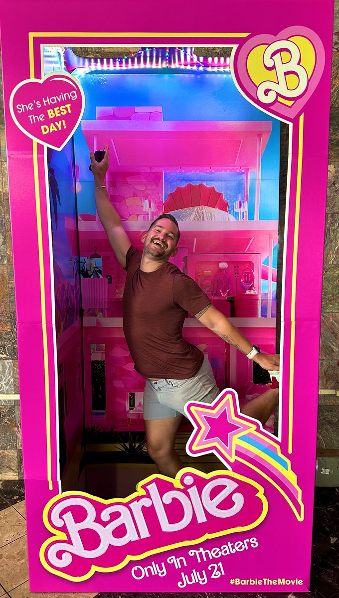 BenMiller_MD's tweet photo. Barbie was a blast! Loved every minute of it 🩷🩷🩷 https://t.co/37igwGzdrM