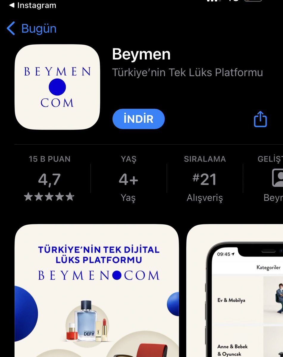 İnstagram sürekli önerme artık yokk beymenden alacak bütçem