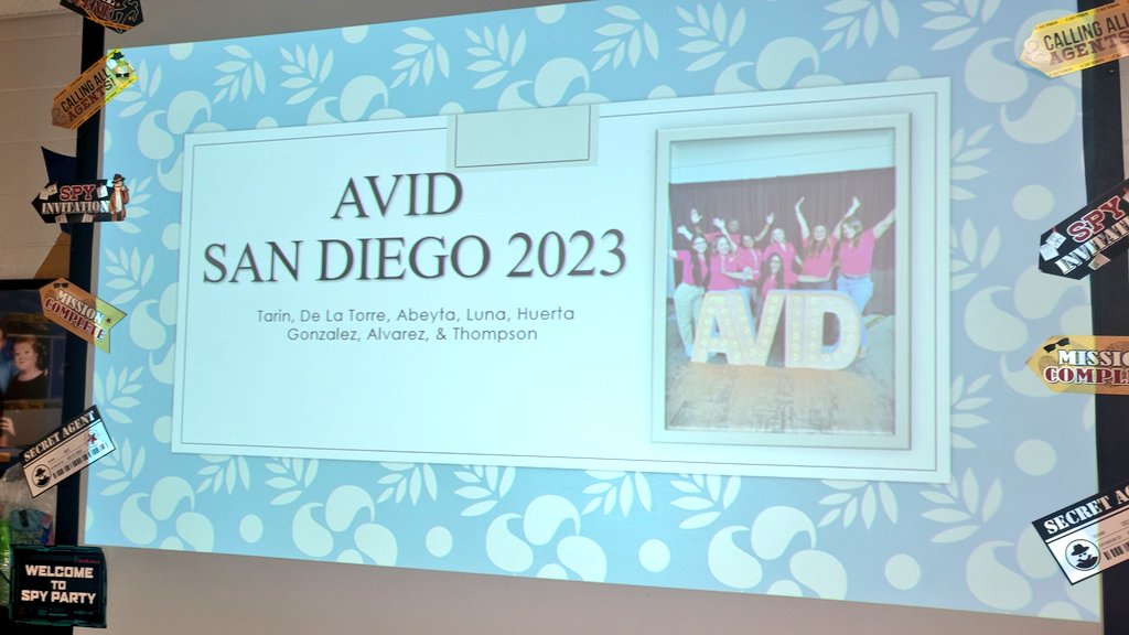 Our awesome AVID Site Team presented to our campus on Closing the Opportunity Gap for our Generals! Whatever it takes...#SRMSMissionPossible @SRidge_MS @edhuerta7 @YAlvarez_SRMS @ENFlores_SRMS