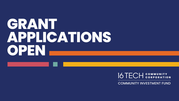 16Techinnovate's tweet image. The #16Tech Community Investment Fund was established to support resident-endorsed projects of all sizes that are important to the growth and vitality of the residents and neighborhoods near 16 Tech. 

Are you ready to make an impact in your neighborhood? bit.ly/3b5S2nu